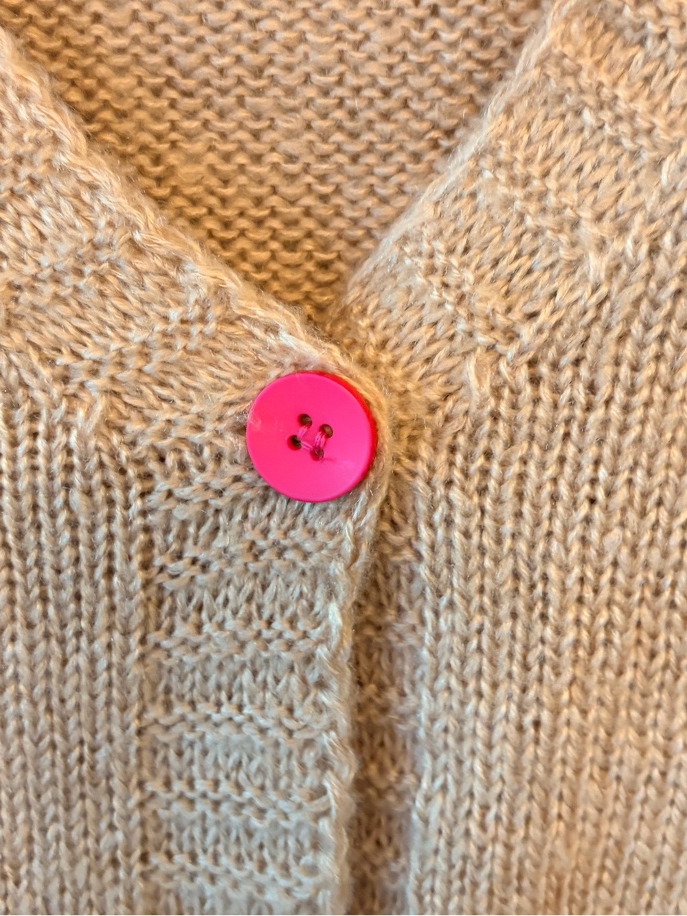 Whimsical Strawberry Appliqué Cottagecore Cardigan Sweater 🍓 - Picture 4 of 7